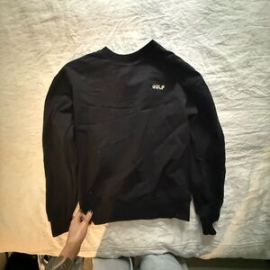 Odd Future Golf Wang Black Crewneck Sweater